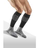 CEP ultralight socks skiing tall für Männer in black/grey