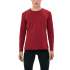 CEP the run shirt, round neck, long sleeve, v5, dark red, men, XXL