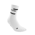 CEP the run socks, mid cut, v4, white, men, V