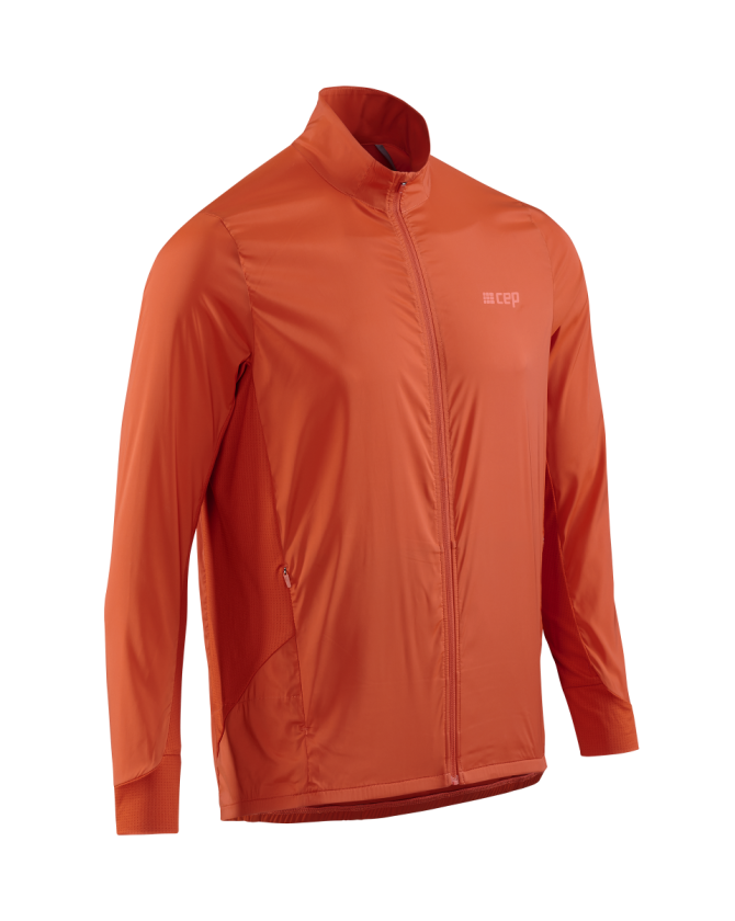 CEP Cold Weather Windbreaker in dark orange für Männer