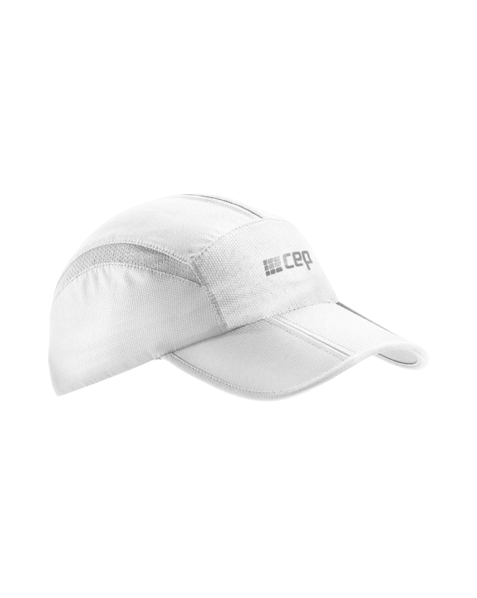 CEP Running Cap in weiß für Frauen und Männer