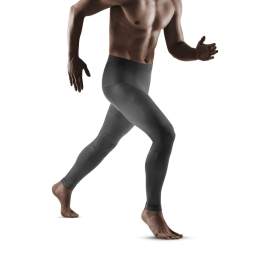 Men's Glossy Smooth Compression Pants Sports Workout Running